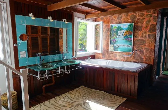 Hotel Casa Coson Las Terrenas chambre salle de bain